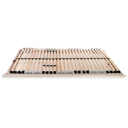 vidaXL Slatted Bed Bases 2 pcs with 28 Slats 7 Zones 90x200 cm