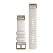 Garmin QuickFit 20mm Nylon Watch Band Cream Gold