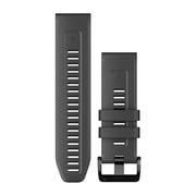 Garmin QuickFit 26mm Silicone Watch Band Graphite