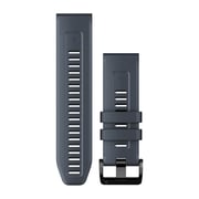 Garmin QuickFit 26mm Silicone Watch Band Granite Blue