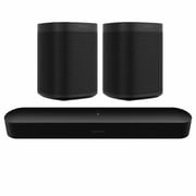 Buy Sonos Beam + 2x One SL, Black – Soundbar Bundle Online In UAE ...