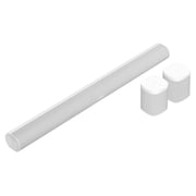 Sonos Arc Dolby-Atmos capable sound Bar + Two One SL Surround Speakers Bundle White