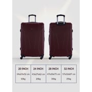 Parajohn Travel Luggage Suitcase Set of 4 - Trolley Bag, Carry On Hand Cabin Luggage Bag - Lightweight Travel Bags with 360 Durable 4 Spinner Wheels - Hard Shell Luggage Spinner - (20'', ,24'', 28'', 32'')