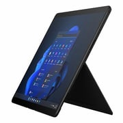Microsoft Surface Pro X (2019) - Microsoft SQ 1 / 13inch PixelSense Display / 8GB RAM / 256GB SSD / Shared Intel UHD Graphics / Windows 11 / English Keyboard / Black / International Version