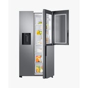 Samsung 628 Liter Side By Side Refrigerator Twin Cooling System with Water Dispenser Silver - RH65A5402M9