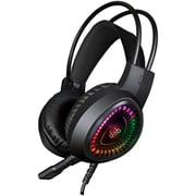 Dob H700GX Wired Over Ear Gaming Headset Black
