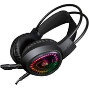 Dob H700GX Wired Over Ear Gaming Headset Black