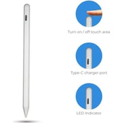BluPebble Universal Stylus White