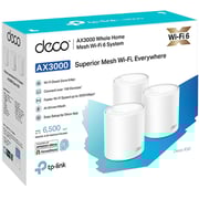 TPLink Deco X50 AX3000 3Pack WiFi Mesh