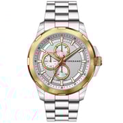 GIORDANO Men's Multi Function Silver Dial Watch - GD-1179-44