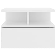 vidaXL Floating Nightstands 2 pcs White 40x31x27cm Engineered Wood