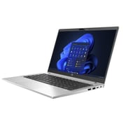 لابتوب عمل إتش بي برو بوك 440 G8 بمعالج كور i5-1135G7 بتردد 2.4 جيجاهرتز وذاكرة 8 جيجا وSSD سعة 512 جيجا وبطاقة رسوميات إنتل آيريس Xe ونظام ويندوز 11 برو وشاشة FHD مقاس 14 بوصة وبلون فضي ولوحة مفاتيح إنجليزية - إصدار دولي
