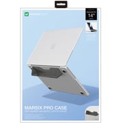 Amazing Thing Marsix Pro Case With Magnetic Stand Grey/Clear MacBook Pro 14inch