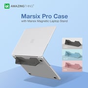 Amazing Thing Marsix Pro Case With Magnetic Stand Grey/Clear MacBook Pro 14inch