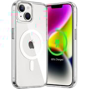 Maxguard Efficiente Series Silicone Magnetic Case Clear iPhone 14 Plus