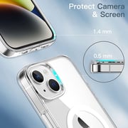 Maxguard Efficiente Series Silicone Magnetic Case Clear iPhone 14 Plus