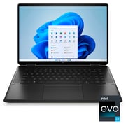 HP Spectre x360 (2022) Laptop - 12th Gen / Intel Core i7-1260P / 16inch HD+ Touch / 1TB SSD / 16GB RAM / Windows 11 Home / English Keyboard / Nightfall Black / International Version - [16-F1023DX]