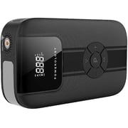 Buy Powerology Jump Starter with Air Compressor and Power Bank 11200mAh