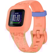 Garmin 010-02441-04 Vivofit JR.3 Fitness Tracker Peach Leopard