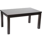 Galaxy Design Wooden Dining Table Set With 6 Chairs, Color Brown Size L x W x H 150 x 90 x 75 cm Model - GDF-AAE.