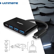 Energizer HC304AC USB C & Type C to C Multi Port Hub
