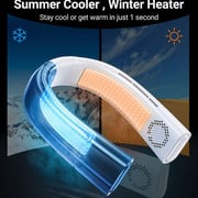 Torras Neck Air Conditioner For Cooling and Heating Arctic White