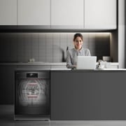 Toshiba Standard Dishwasher DW-15F3ME(BS)