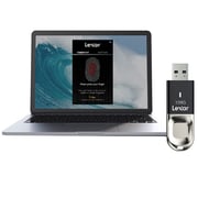 Lexar Fingerprint F35 Flash Drive USB3.0 128GB LJDF35-128BBK