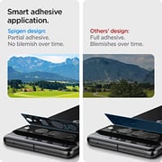 Spigen GLAStR EZ Fit Optik Camera Lens Protector for Google Pixel 7 PRO [Case Friendly] - Black - 2 Pack