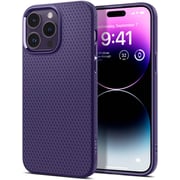 Spigen Liquid Air designed for iPhone 14 Pro case cover - Deep Purple