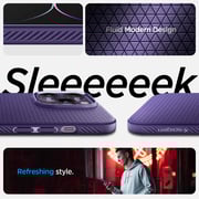 Spigen Liquid Air designed for iPhone 14 Pro case cover - Deep Purple