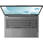 Lenovo IdeaPad 3 15IAU7 (2022) Laptop - 12th Gen / Intel Core i5-1235U / 15.6inch FHD / 512GB SSD / 8GB RAM / Shared Intel Iris Xe Graphics / Windows 11 Home / English & Arabic Keyboard / Grey / Middle East Version - [82RK00FKAX]
