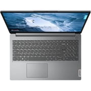 Lenovo IdeaPad 1 15IAU7 (2022) Laptop - 12th Gen / Intel Core i7-1255U / 15.6inch FHD / 512GB SSD / 8GB RAM / Shared Intel Iris Xe Graphics / Windows 11 Home / English & Arabic Keyboard / Grey / Middle East Version - [82QD0048AX]