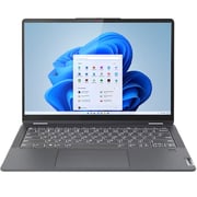 Lenovo Ideapad Flex 5 14IAU7 (2022) 2-in-1 Laptop - 12th Gen / Intel Core i5-1235U / 14inch WUXGA / 512GB SSD / 8GB RAM / Shared Intel Iris Xe Graphics / Windows 11 Home / English & Arabic Keyboard / Grey / Middle East Version - [82R70076AX]