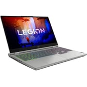 Lenovo Legion 5 15ARH7H Gaming Laptop - Ryzen 5 3.3GHz 16GB 512GB 6GB Win11 15.6inch WQHD Grey NVIDIA GeForce RTX 3060 English/Arabic Keyboard
