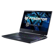 Acer Predator Helios 300 (2022) Gaming Laptop - 12th Gen / Intel Core i9-12900H / 15.6inch UHD / 32GB RAM / 1TB SSD / 8GB NVIDIA GeForce RTX 3080 Graphics / Windows 11 Home / English & Arabic Keyboard / Black / Middle East Version