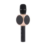 Sonilex -BS 204 Wireless Bluetooth Recording Condenser Handheld Stand Microphone Rose Gold