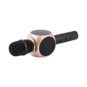 Sonilex -BS 204 Wireless Bluetooth Recording Condenser Handheld Stand Microphone Rose Gold