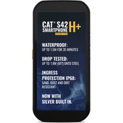 CAT S42 H+ 3GB RAM 32GB 4G Dual SIM Smartphone Black- International Version .