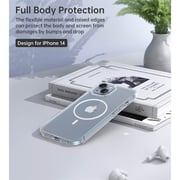 Choetech Magnetic Phone Case Transparent iPhone 14