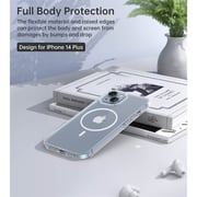 Choetech Magnetic Phone Case Transparent iPhone 14 Plus