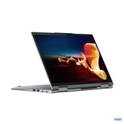 Lenovo ThinkPad X1 Yoga Gen 7 (2022) Laptop - 12th Gen / Intel Core i7-1255U / 14inch WUXGA Touch / 512GB SSD / 16GB RAM / Windows 11 Pro / English & Arabic Keyboard / Grey / Middle East Version - [21CD002CGR]