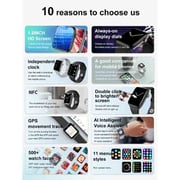 Maxguard MG-DTN01 Inteligente Series Smart Watch 45mm Black