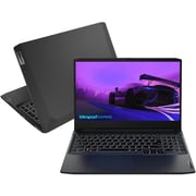 Lenovo IdeaPad Gaming 3 15IHU6 (2021) Laptop - 11th Gen / Intel Core i5-11300H / 15.6inch FHD / 256GB SSD / 8GB RAM / 4GB NVIDIA GeForce GTX 1650 Graphics / Windows 11 Home / English Keyboard / Black / International Version - [82K100LNUS]
