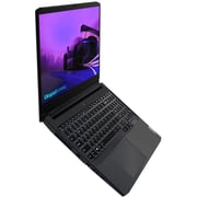 Lenovo IdeaPad Gaming 3 15IHU6 (2021) Laptop - 11th Gen / Intel Core i5-11300H / 15.6inch FHD / 256GB SSD / 8GB RAM / 4GB NVIDIA GeForce GTX 1650 Graphics / Windows 11 Home / English Keyboard / Black / International Version - [82K100LNUS]
