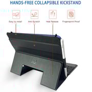 Maxguard Efficiente Series Wireless Keyboard Case Black With Track