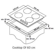 Simfer Built In Gas Hob SMF6406BHG