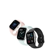 Amazfit GTS 4 Mini Smart Watch Ultra Slim 1.65 inch AMOLED Display 24H Health Management GPS 5 ATM Water Proof 15 Days Battery Life Black, GTS4-MINI-BLACK,
