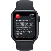 Apple Watch SE GPS 40mm Midnight Aluminum Case with Midnight Sport Band – Middle East Version