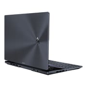 ASUS ZenBook Pro 14 Duo OLED (2022) Laptop - 12th Gen / Intel Core i7-12700H / 14.5inch 2.8K / 16GB RAM / 1TB SSD / 4GB NVIDIA GeForce RTX 3050 Ti Graphics / Windows 11 Home / English & Arabic Keyboard / Black / Middle East Version - [UX8402ZE-OLED007W]